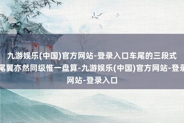 九游娱乐(中国)官方网站-登录入口车尾的三段式折叠尾翼亦然同级惟一盘算-九游娱乐(中国)官方网站-登录入口